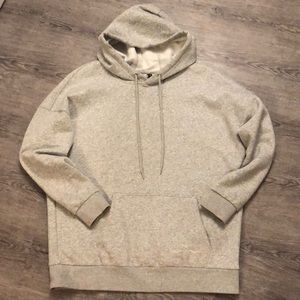 lazy pants grey pullover sweater